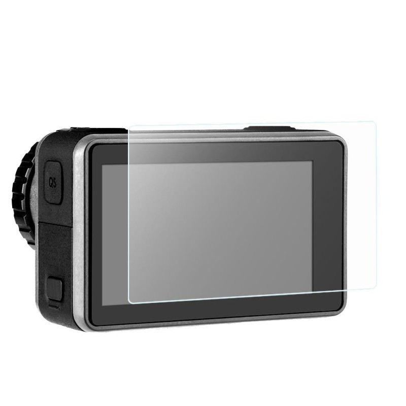 DJI Osmo Action İçin Temperli Kırılmaz Lens Cam Filmi + Ekran Koruyucu