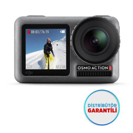 DJI OSMO Action Aksiyon Kamera ( Distribütör Garantili ) (KUTU HASARLI) - Thumbnail