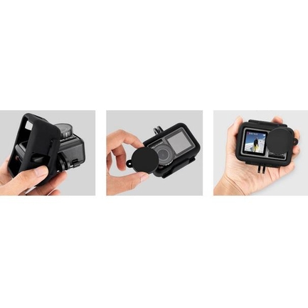 DJI Osmo Action Protective Lens Cover & Silicone - Thumbnail