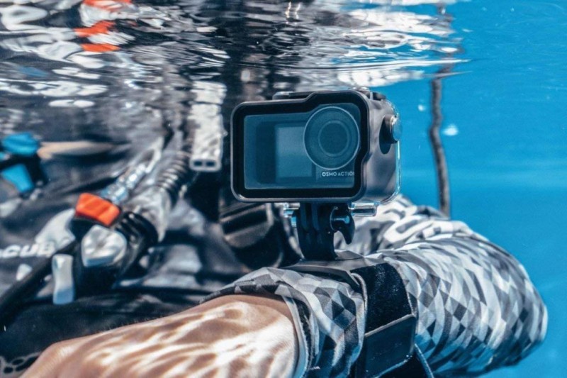 DJI Osmo Action Waterproof Case Su Geçirmez Koruma Kabı Housing Part 12