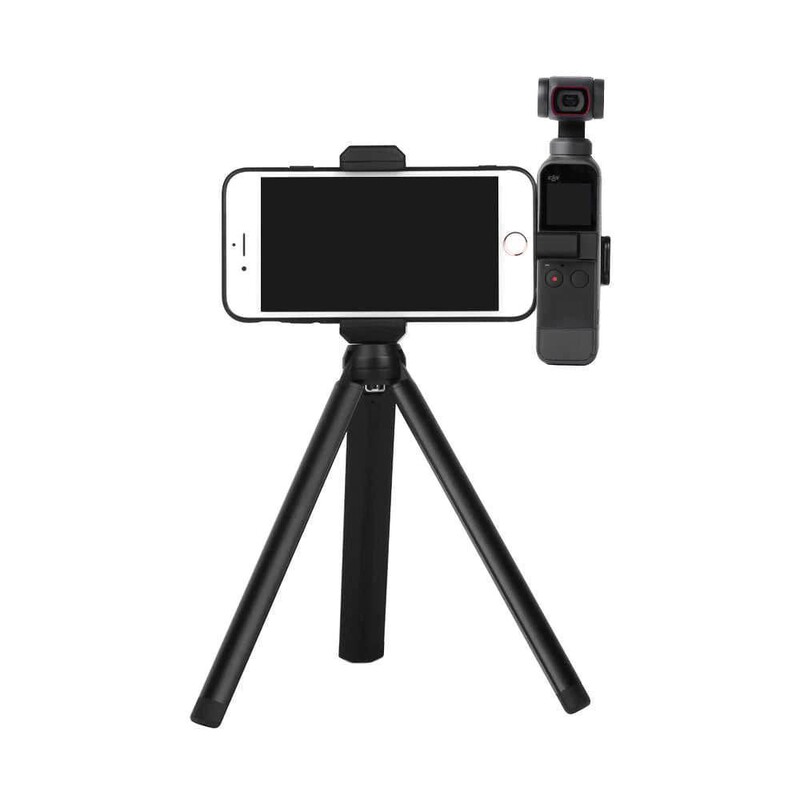 DJI OSMO Pocket & Action Telefon Tutucu + Selfie Çubuğu + Tripod