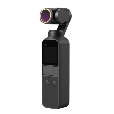 DJI Osmo Pocket 2 ve Pocket 1 Gimbal Kamera Lens Filtresi CPL Polarize Filtre - Thumbnail