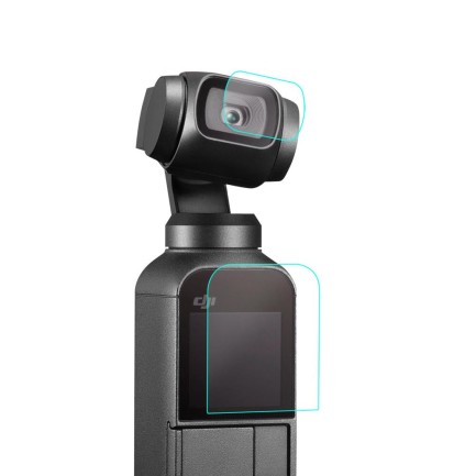 SUNNYLIFE - DJI Osmo Pocket 2 ve Pocket 1 Gimbal İçin Kamera Kırılmaz Cam Filmi