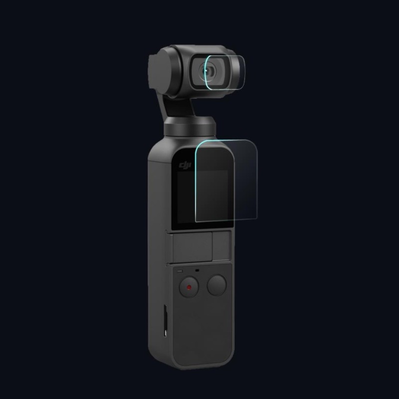 DJI Osmo Pocket 2 ve Pocket 1 Gimbal İçin Kamera Kırılmaz Cam Filmi