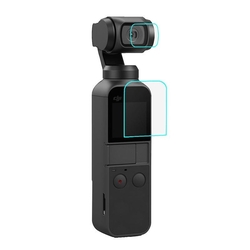 TELESIN - DJI Osmo Pocket İçin Kırılmaz Cam Filmi ( Lens ve Ekran )