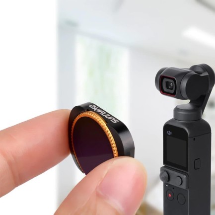 DJI OSMO Pocket 2 ve Pocket 1 Gimbal Kamera Lens Filtresi ND8-PL - Thumbnail