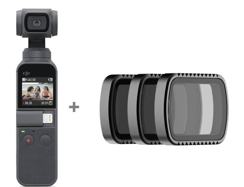 DJI Osmo Pocket + Standart Serisi Filtre Seti