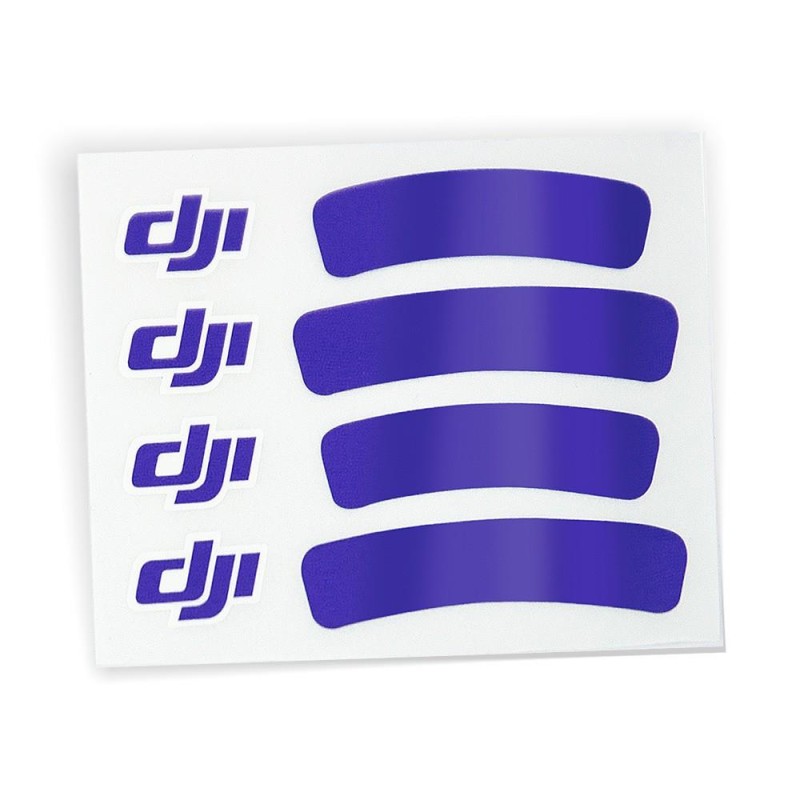 DJI Phantom 1/2/3 Metalik Lacivert Çıkartma