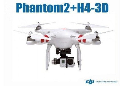 DJI Phantom 2 & Zenmuse H4-3D Gimbal Kamerasız Drone Seti (TEŞHİR) - Thumbnail
