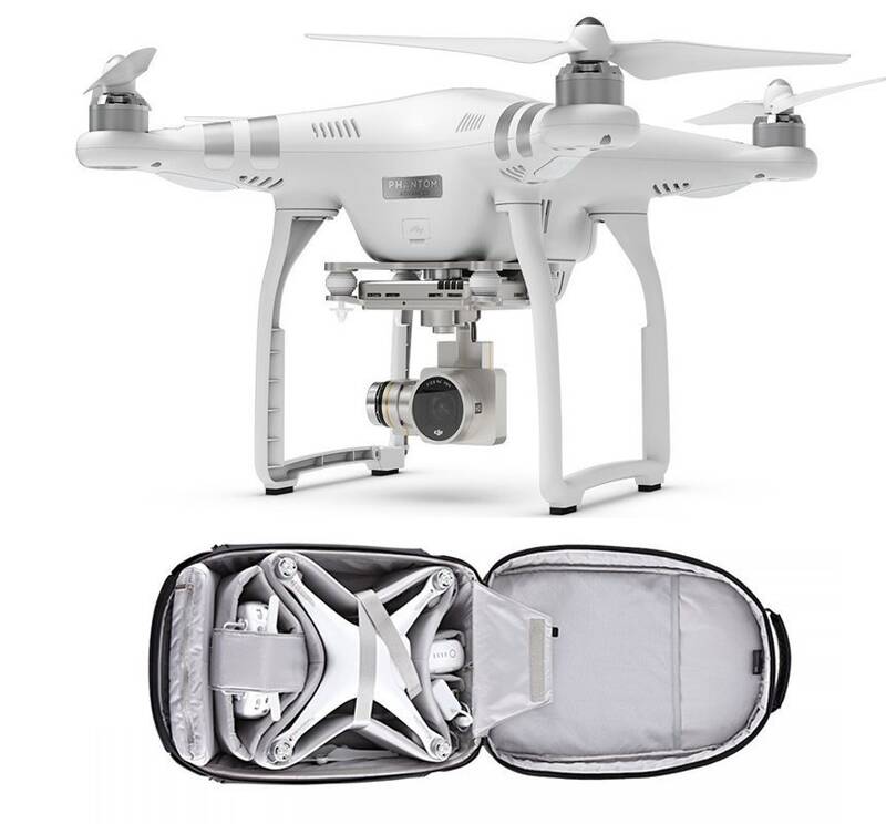 DJI Phantom 3 Advanced Drone + DJI Multi-Function Backpack