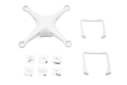 DJI - DJI Phantom 3 Part 72 Shell(Includes Top & Bottom Covers)(Sta)