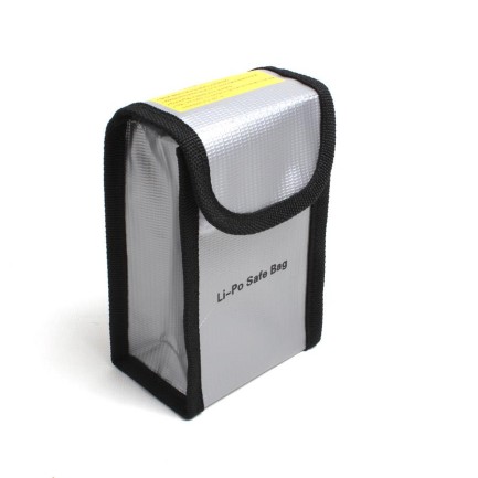 DJI Phantom 3/ Phantom 4 Serisi Yanmaz Dayanıklı LiPo Batarya Saklama Çantası - Thumbnail