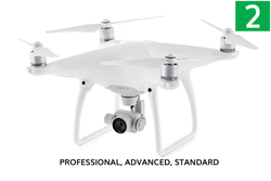 MAPIR - DJI Phantom 4 (PRO/ADV) Survey 3/2/1 Dual Camera Mount