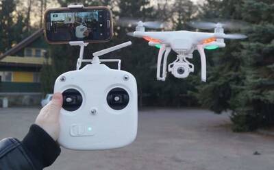 DJI Phantom FC40 Kameralı Drone Seti