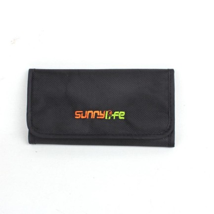 SUNNYLIFE - DJI Phantom 3 Phantom 4 Zenmuse X3 ve Zenmuse X5 Kamera ND Polarize Lens Filtre Taşıma Çantası Büyük Boy