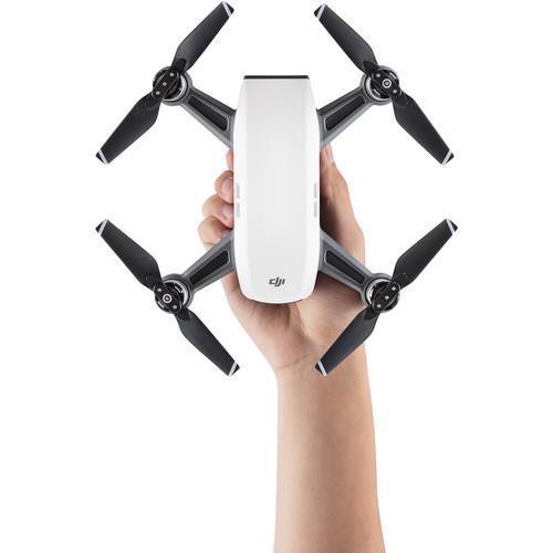 DJI Spark Alpine White Kameralı Mini Drone Seti + Taşıma Çantası