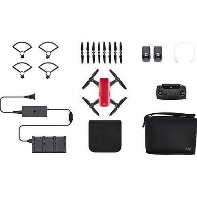 DJI Spark Combo Lava Red Kameralı Mini Drone Seti