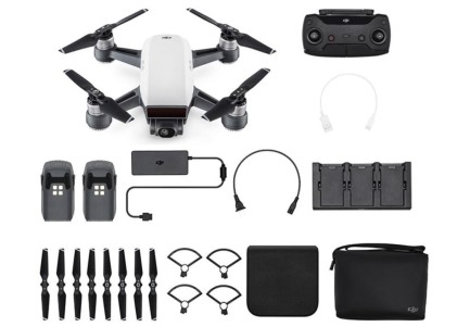 Dji Spark Fly More Combo Alpine White Kameralı Drone Seti - Thumbnail