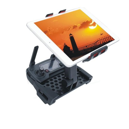 SUNNYLIFE - DJI Mavic Pro/Mavic Air/Mavic Mini/Spark Serisi Kumanda Tablet Tutucu 360 Derece Dönebilen
