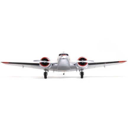 E-flite Beechcraft D18 1.5m Bind-N-Fly Basic Electric Airplane (1499mm) w/Smart ESC, AS3X & SAFE Rc Uçak - Thumbnail