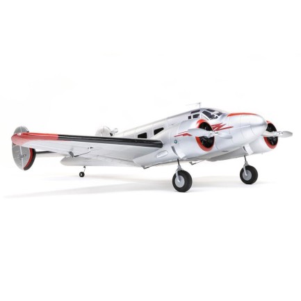 E-flite Beechcraft D18 1.5m Bind-N-Fly Basic Electric Airplane (1499mm) w/Smart ESC, AS3X & SAFE Rc Uçak - Thumbnail