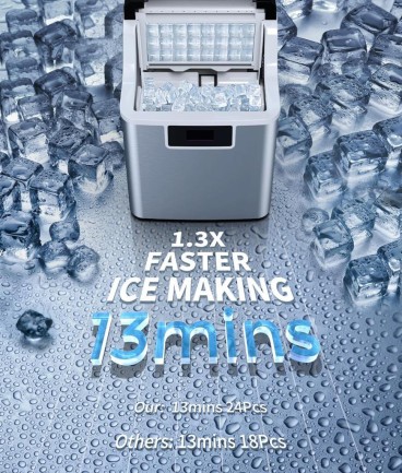 Ecozy IM-SS440A Ice Maker Buz Yapma Makinesi - Thumbnail