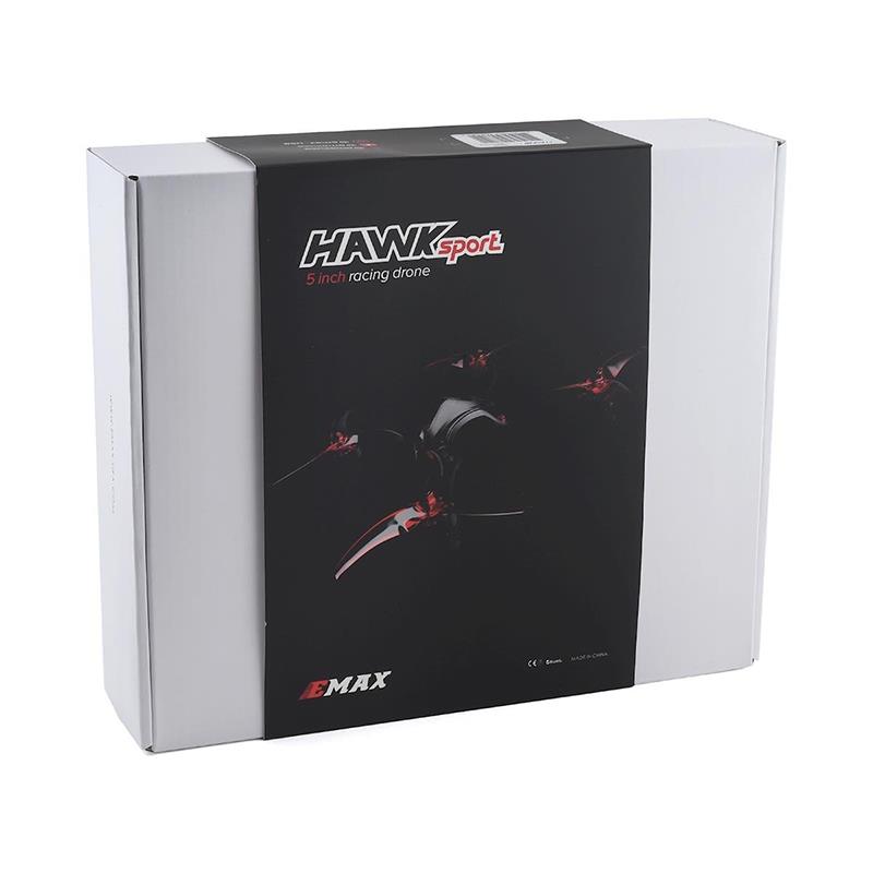 Emax Hawk Sport 5 Inch 4S-6S PNP Kameralı FPV Racing Drone 2400KV w/Caddx Turbo F2 (Kumanda Hariç)