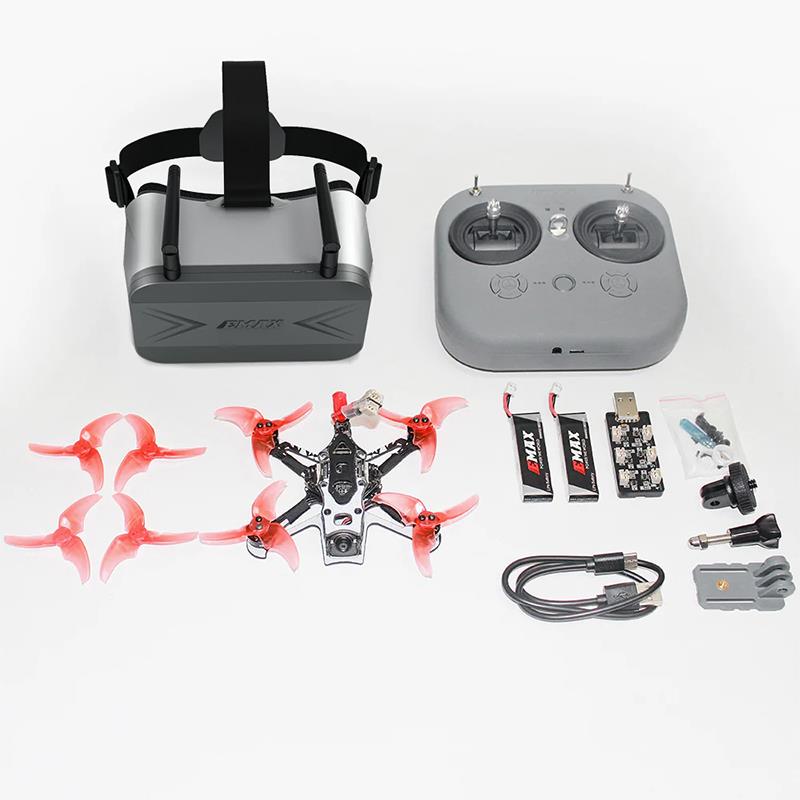 Emax Tinyhawk III Plus Freestyle RTF Analog Kameralı FPV Racing Drone w/Kumanda+Goggles Gözlük Kullanıma Hazır