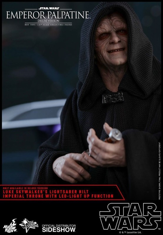 Emperor Palpatine Deluxe Edition Sixth Scale Figure