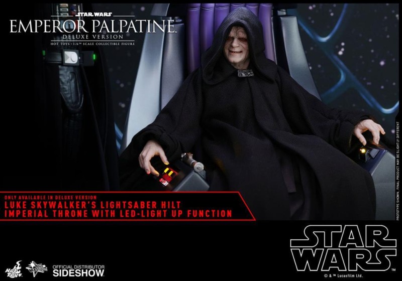 Emperor Palpatine Deluxe Edition Sixth Scale Figure