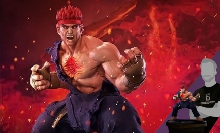 Evil Ryu Murderous Intent Statue 1:4 Scale - Thumbnail