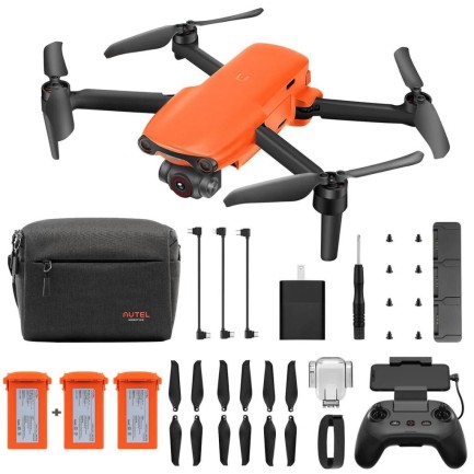 Autel EVO Nano+ Plus Premium Bundle Orange Kameralı Drone Seti - Thumbnail