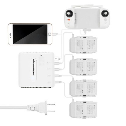 FIMI - Xiaomi FIMI X8 SE X8SE 2022 V2.0 / 2020 / 2019 Multi Charger Çoklu Şarj Aleti