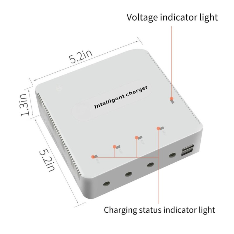 Xiaomi FIMI X8 SE X8SE 2022 V2.0 / 2020 / 2019 Multi Charger Çoklu Şarj Aleti