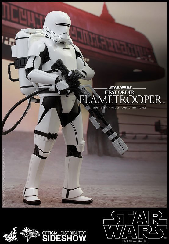 Hot Toys First Order Flame Trooper Sixth Scale Figure