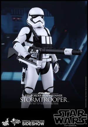 Hot Toys First Order Heavy Gunner Stormtrooper Sixth Scale Figure - Thumbnail