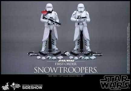 First Order Snowtroopers Sixth Scale Figure Movie Masterpiece Series - Thumbnail