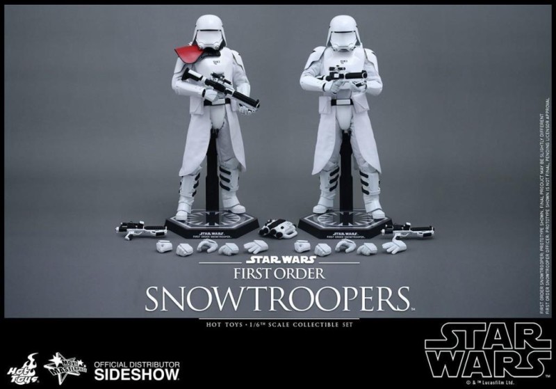 First Order Snowtroopers Sixth Scale Figure Movie Masterpiece Series