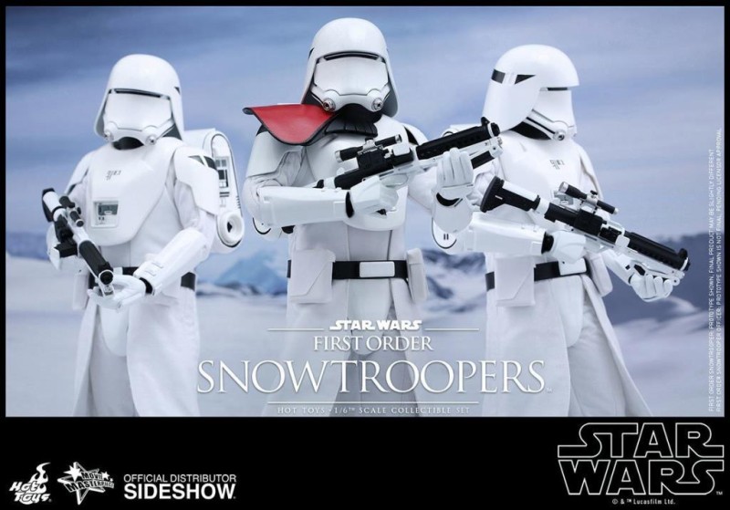 First Order Snowtroopers Sixth Scale Figure Movie Masterpiece Series