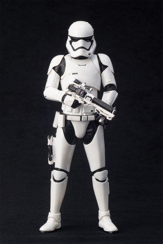 First Order Stormtrooper Art Fx Statue