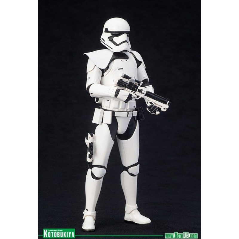 First Order Stormtrooper Art Fx Statue