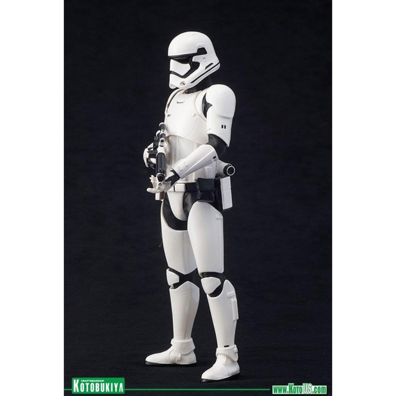 First Order Stormtrooper Art Fx Statue