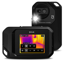 FLIR - FLIR C2 Compact Professional Thermal Camera w/MSX 80 x 60Resolution/9Hz