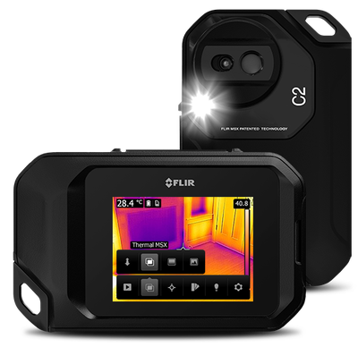 FLIR C2 Compact Professional Thermal Camera w/MSX 80 x 60Resolution/9Hz