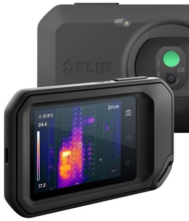 FLIR C5 Kompakt Cep Tipi Taşınabilir Termal Kamera Görüntüleme Cihazı - Thumbnail