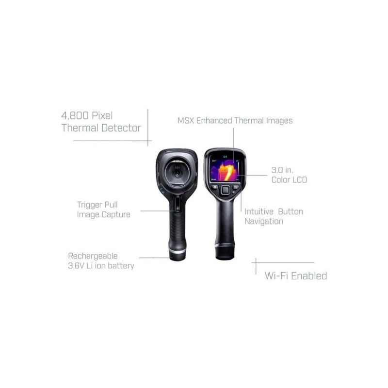 FLIR E4 Kızılötesi Infrared Termal Kamera 80x60 Piksel