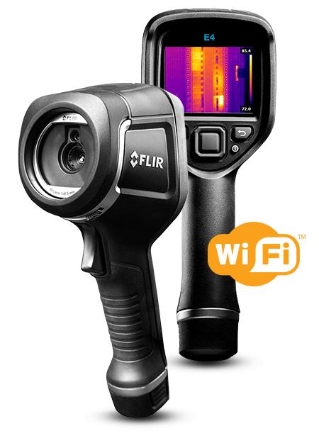 FLIR E4 Wi-Fi Kızılötesi Termal Kamera Görüntüleme Cihazı & MSX 80x60 Piksel