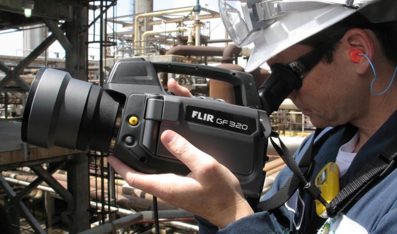FLIR GF300 Kızılötesi Kamera Metan ve VOC Tespit Sistemi