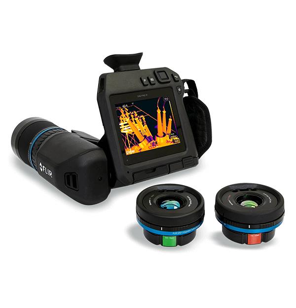 FLIR GF77 25° HR IR Termal Kameralı Endüstriyel Gaz Algılama & Radiometric Sıcaklık Ölçüm Sistemi 