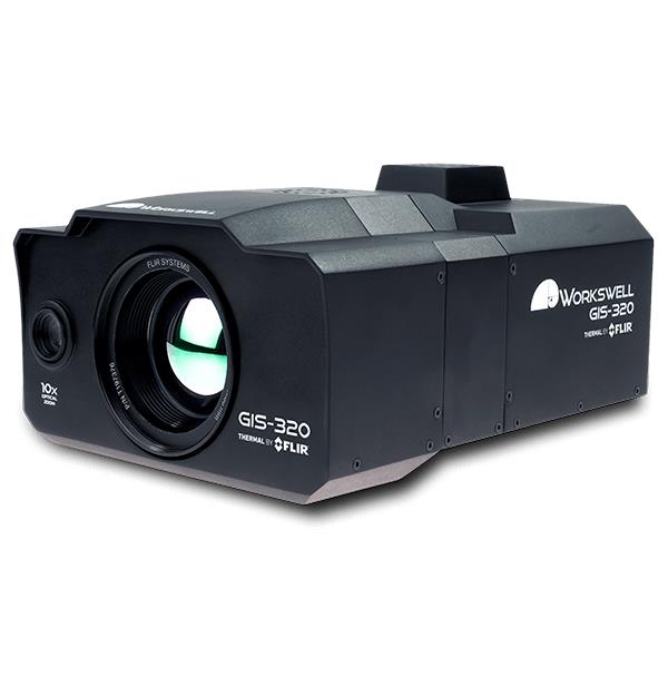 FLIR GIS-320 Optical Gas Imaging Payload Featuring Thermal 30Hz 320x240 24° Lens
